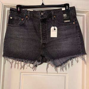 Black wash Levi’s Shorts